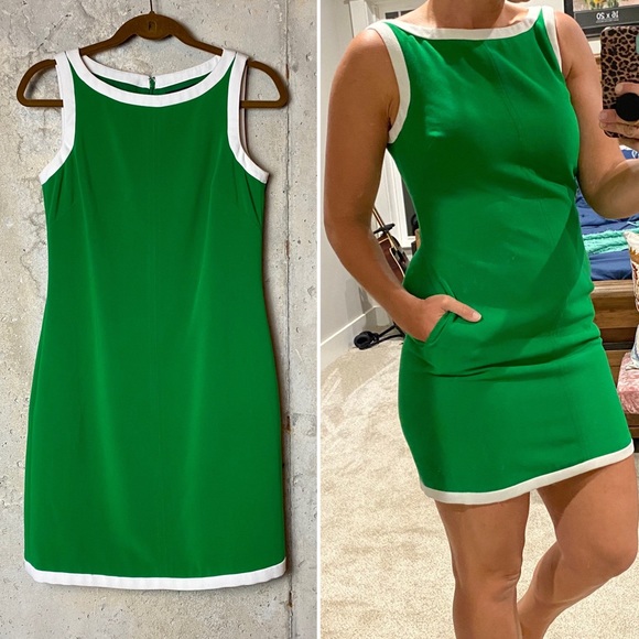 Banana Republic Dresses & Skirts - Banana republic mad men green mod shift dress